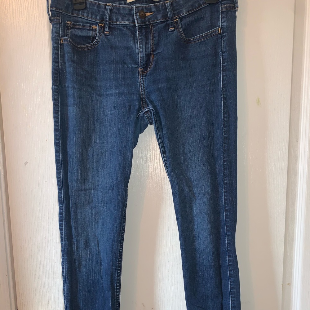Blue hollister jeans